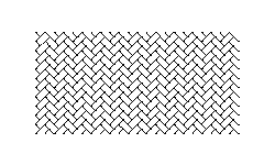 CreaPrint Muster Fischgräte diagonal